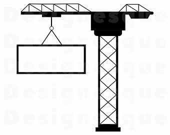 Construction Crane Drawing | Free download on ClipArtMag