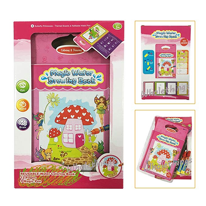 679x679 Water Reusable Drawing Book With Magic Pen,baby Early Education