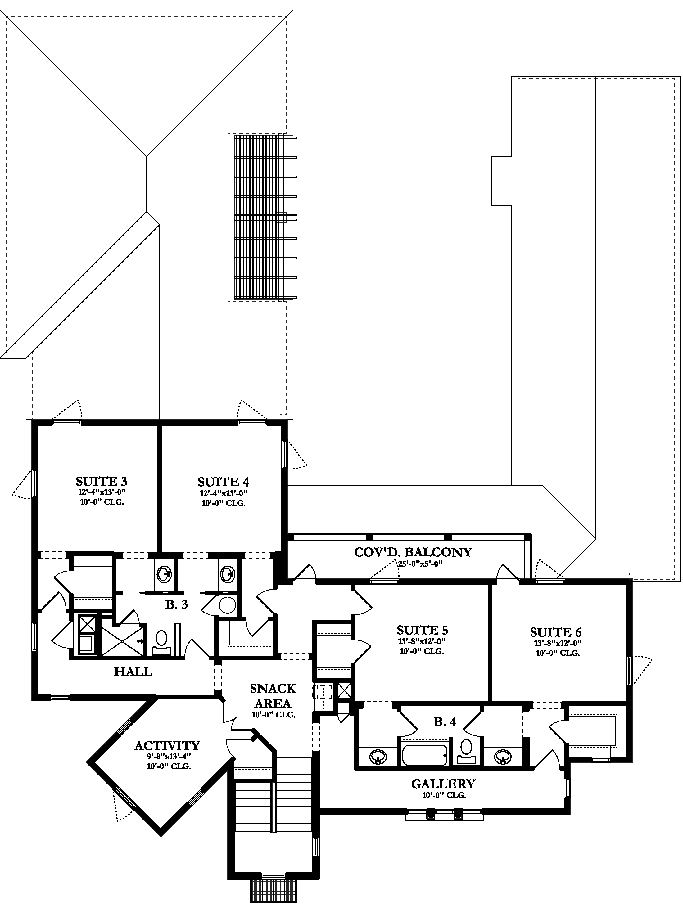 2200x2939 Casa Allegra House Plan Floor Plans, Blueprints, Architectural