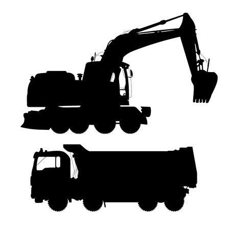 450x450 Construction Equipment Silhouette