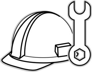 297x231 Kids Construction Hat, Clip Art