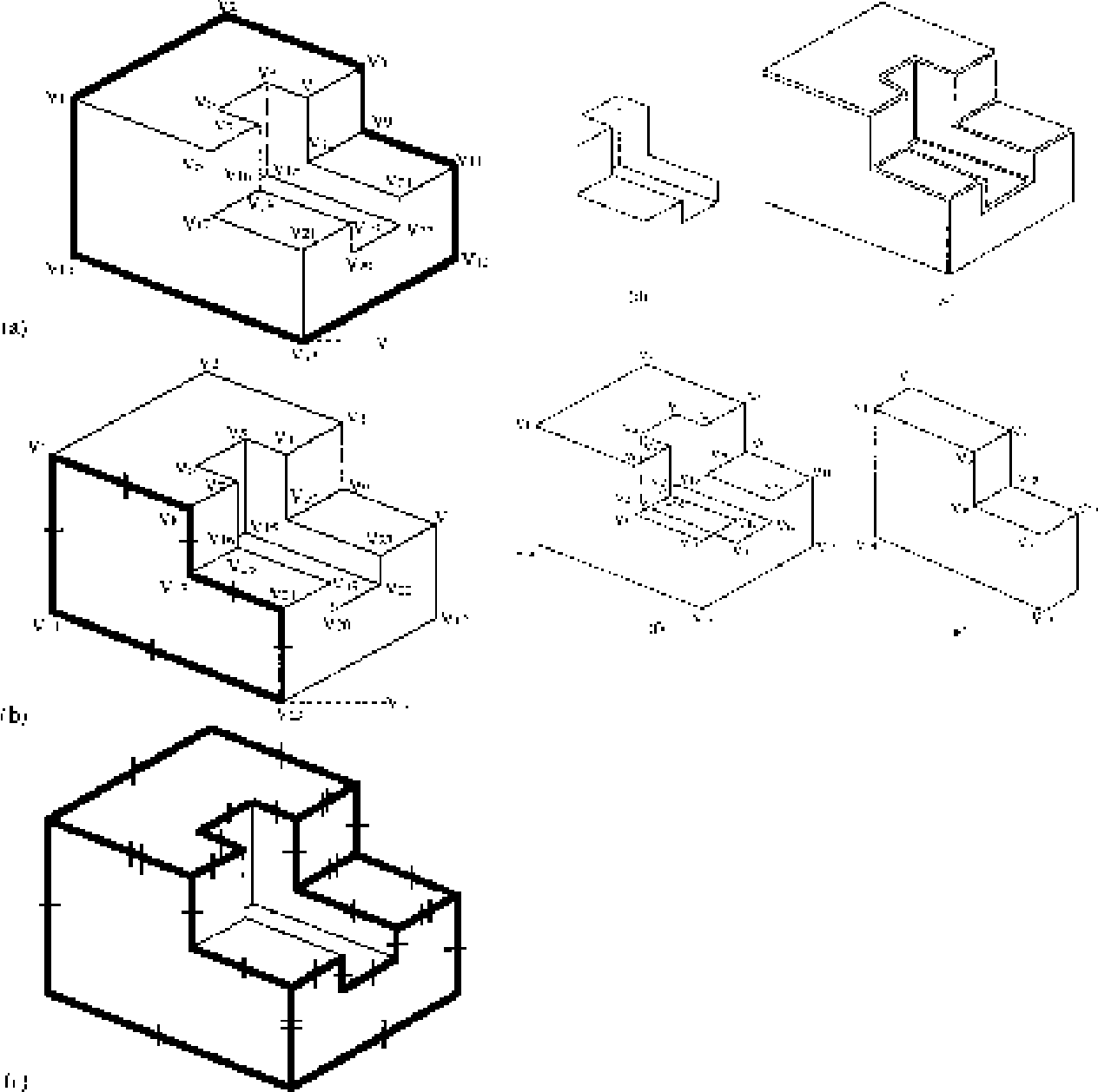 1264x1258 figure from automatic construction of csg solids from a single