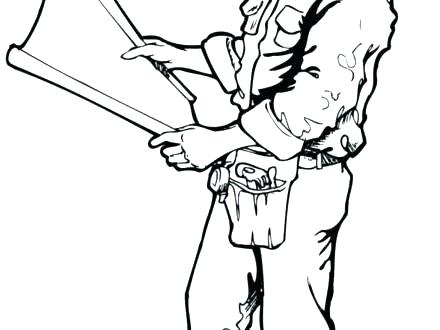 440x330 Construction Tools Coloring Pages