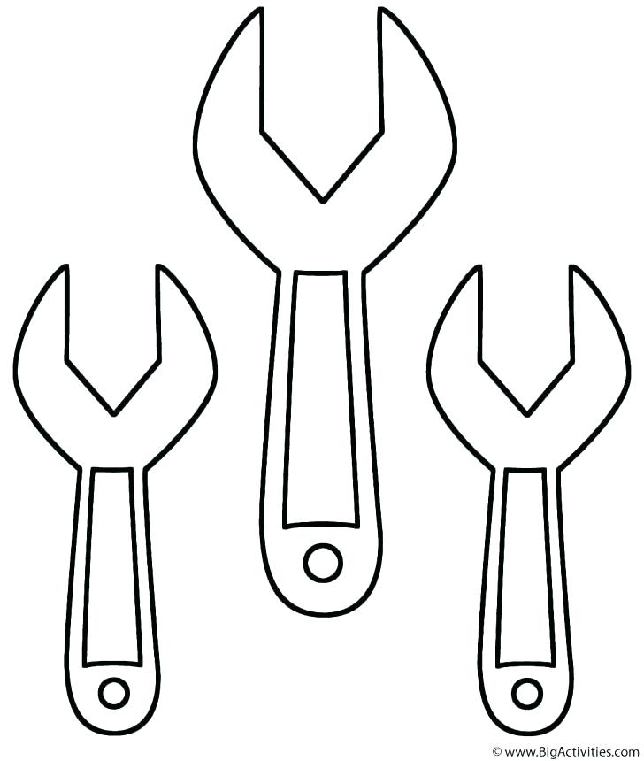 728x860 Tool Coloring Pages Ng Pages Construction Tools Ng Pages Sheets