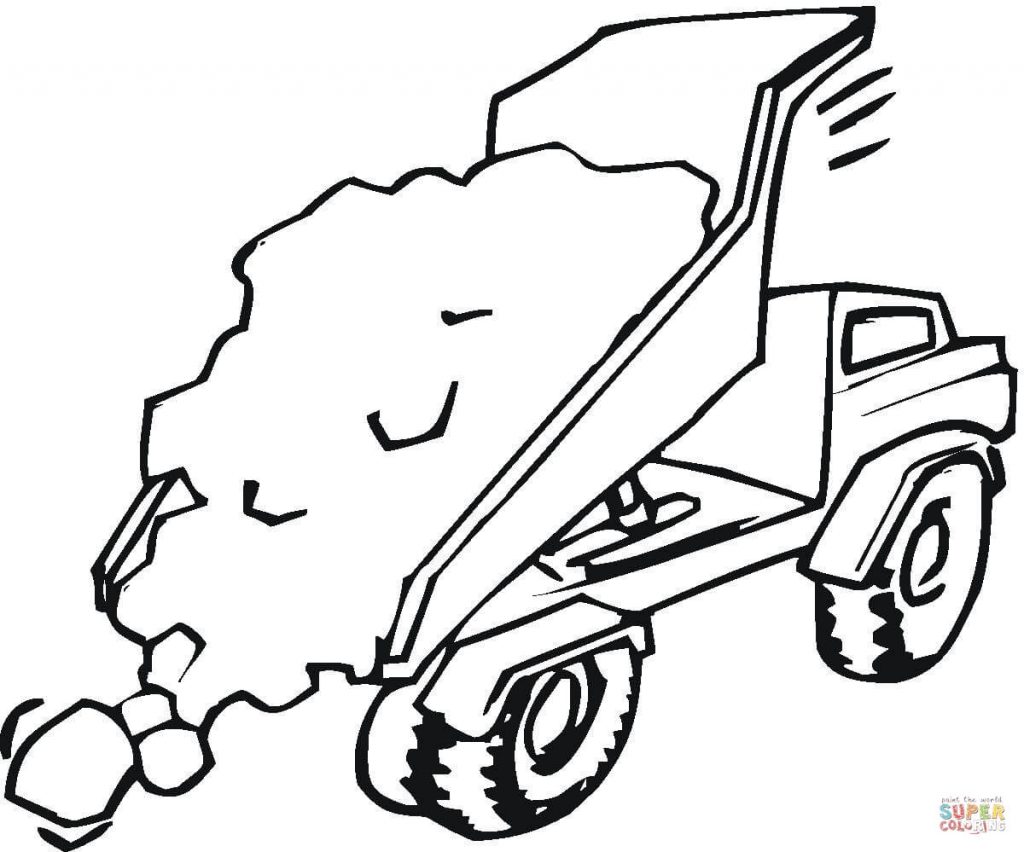 1024x852 Coloring Pages Garbage Truckloring Sheet Christmas