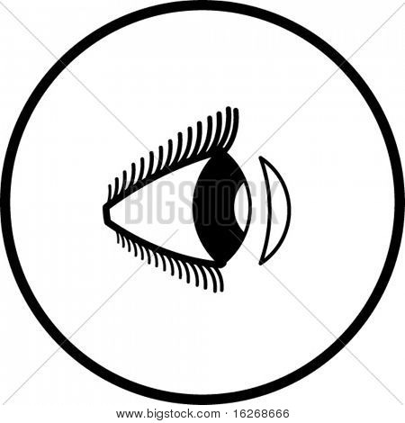 450x470 Contact Lens Symbol
