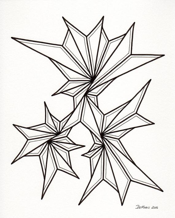 570x711 Original Freehand Drawing