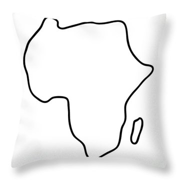 360x360 Continents Throw Pillows Fine Art America