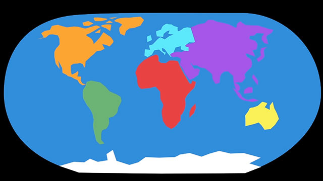 640x360 Continents Of The World