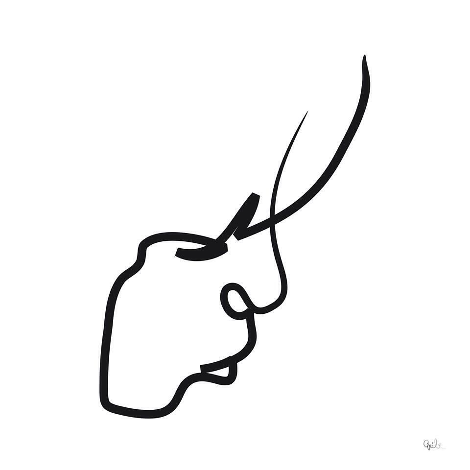 960x960 Female Face Tattoo In Art, Drawings And Art