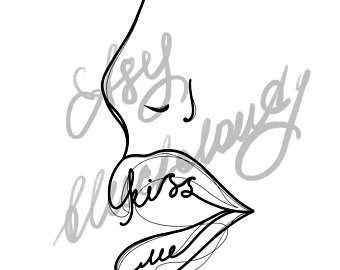 340x270 One Line Portrait Etsy