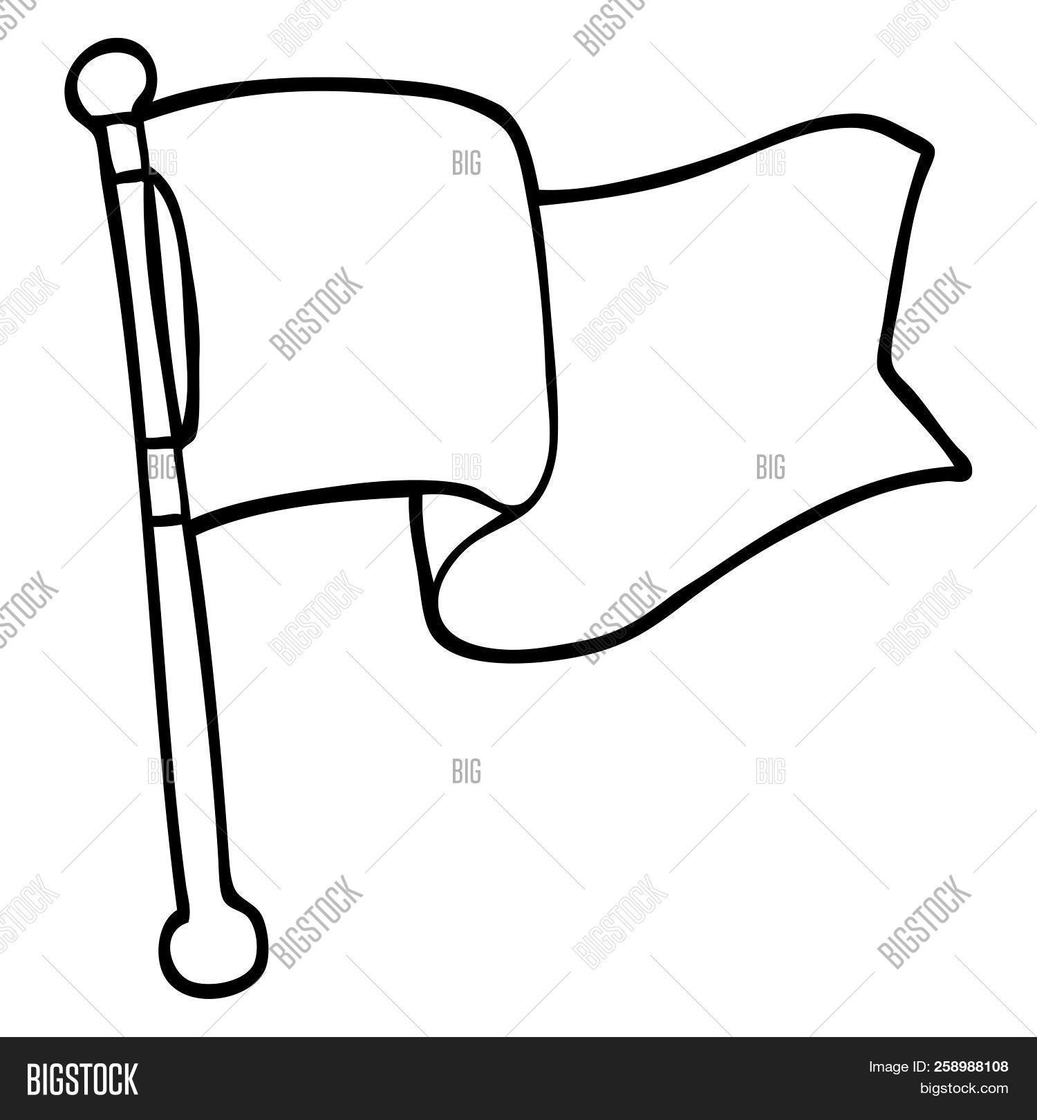 1500x1620 Huge Collection Of 'flag Line Drawing' Download More Than