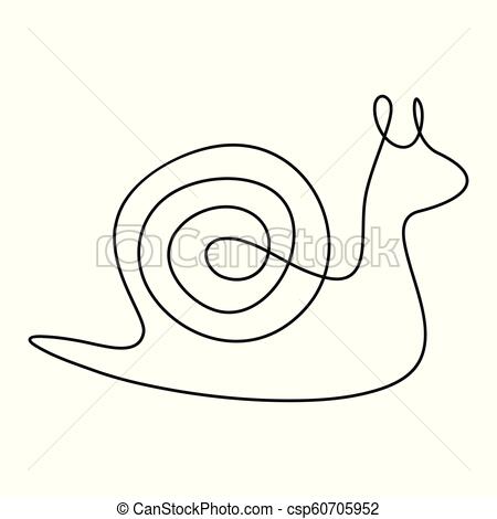 450x470 One Line Drawing One Continuous Line Drawing Isolated On White