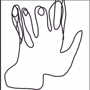 300x297 Blind Contour Drawing My College Journey