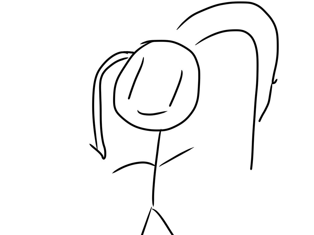 1024x768 Blind Contour Drawing