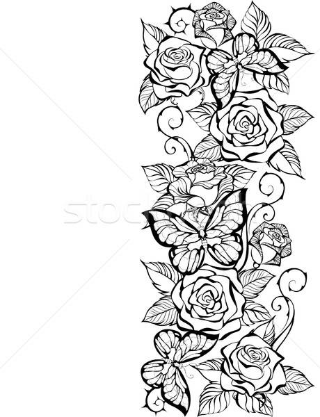 460x600 Contour Roses Stock Photos, Stock Images And Vectors Stockfresh
