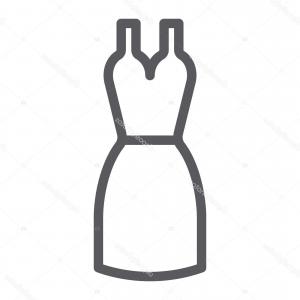 300x300 Stock Photo Beautiful Young Woman Sketch Hand Drawing Contour