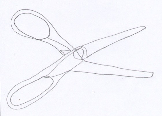 561x402 Line Contour Continuous Drawing
