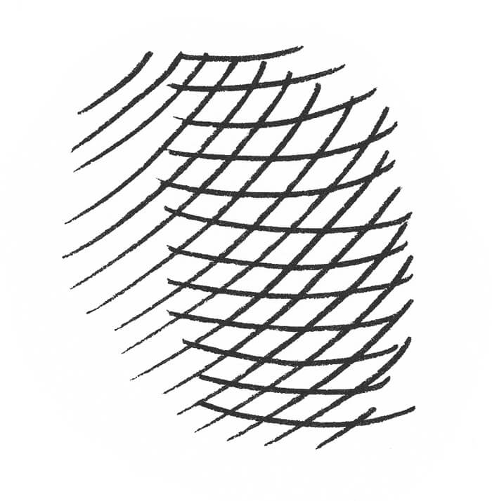 700x714 The Basics Of Ink Techniques Contour Hatching And Cross Contour