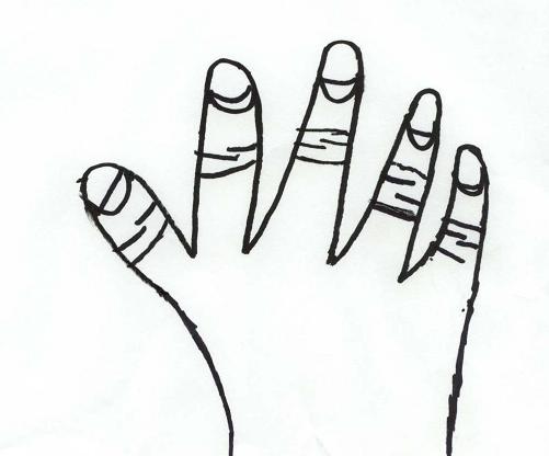 501x416 Hand Line Drawing