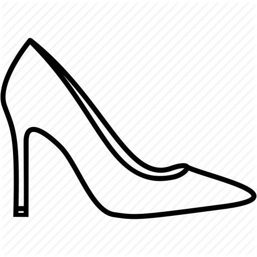 512x512 Collection Of Free Crosshatch Drawing Shoe Download On Ui Ex