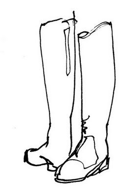 286x400 A Line Going For A Walk Needs Decent Footwearnice Drawing