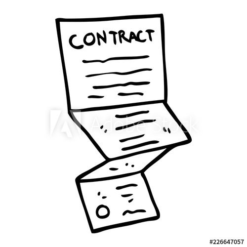 Contract Drawing Free download on ClipArtMag