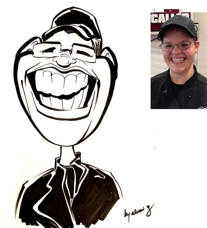 728x800 High Contrast Caricatures