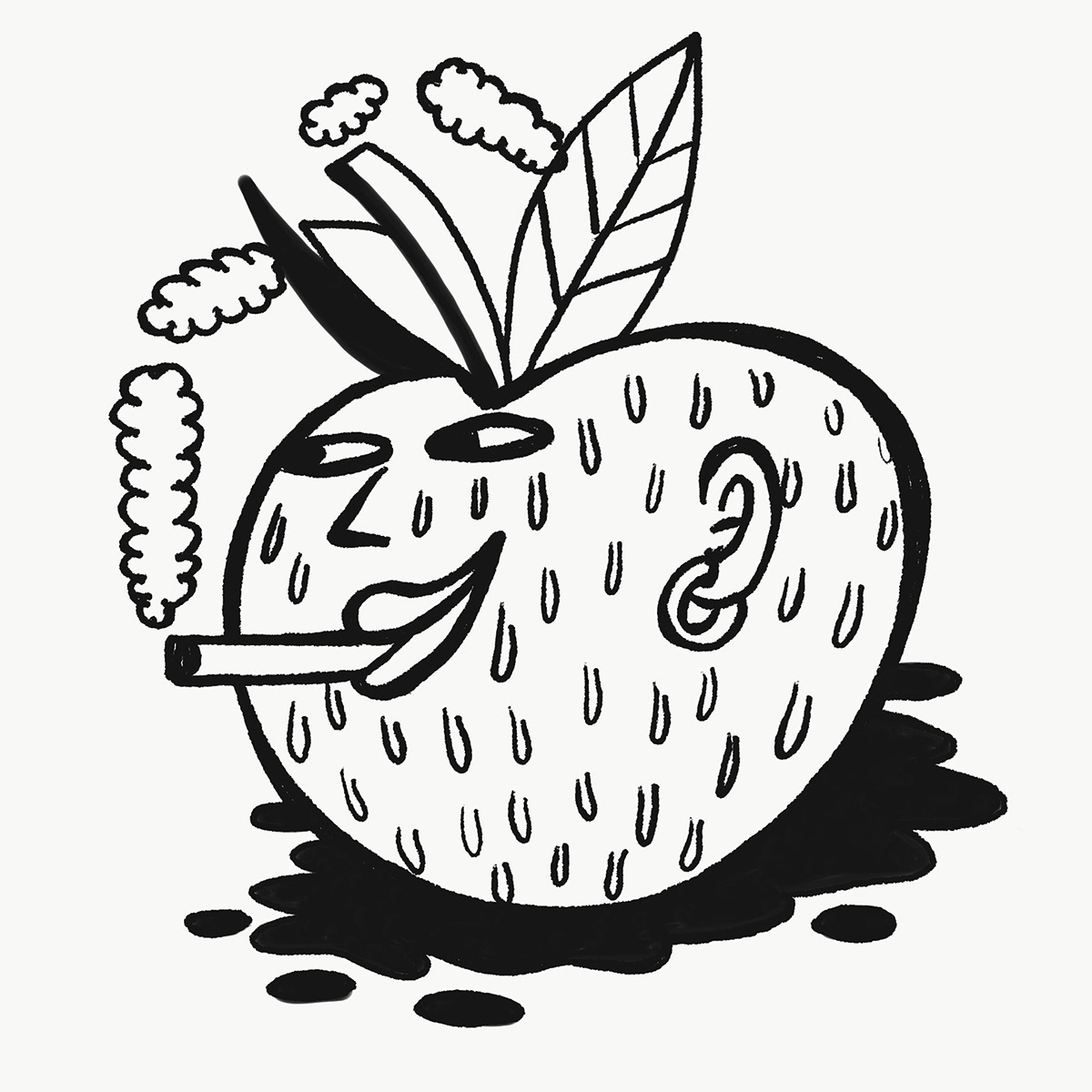 1200x1200 Inktober On Behance