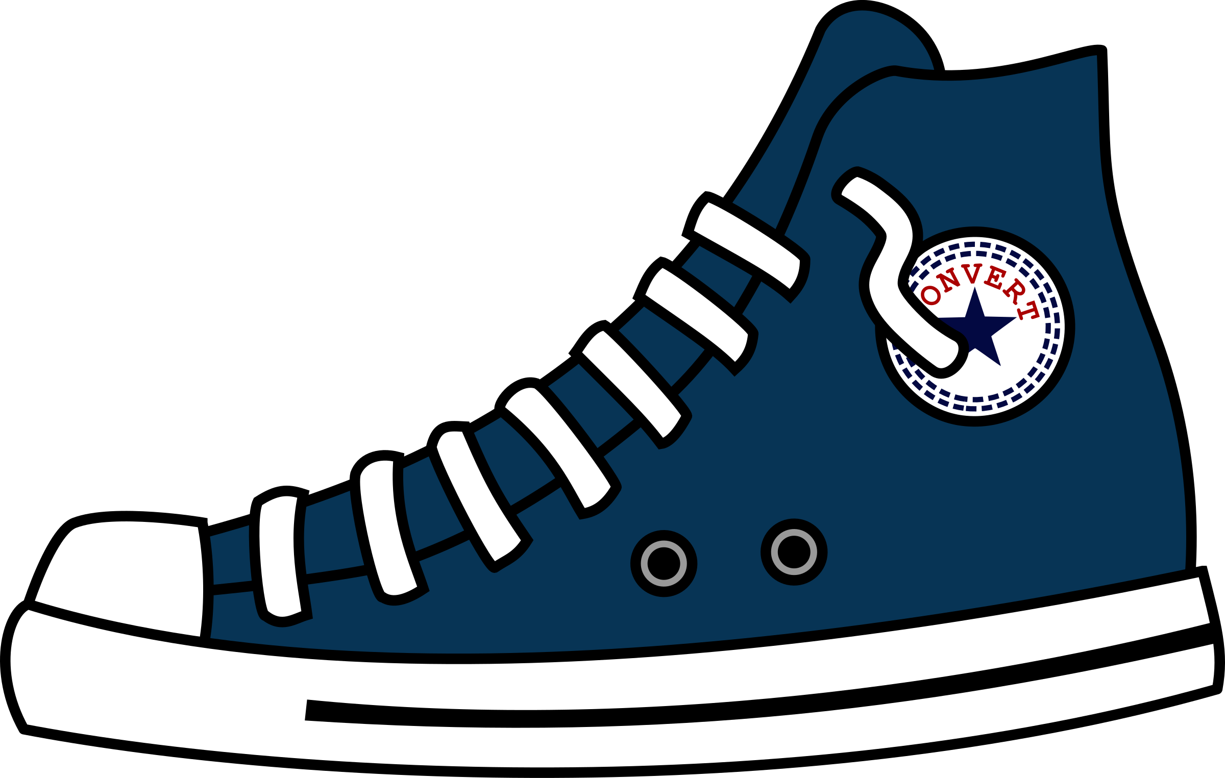 2400x1525 Collection Of Free Converse Drawing High Top Download On Ui Ex