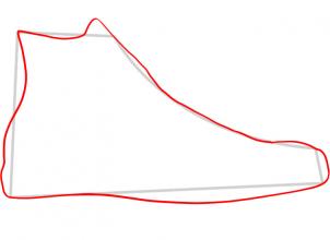 302x220 How To Draw Converse, How To Draw Chuck Taylors, Step