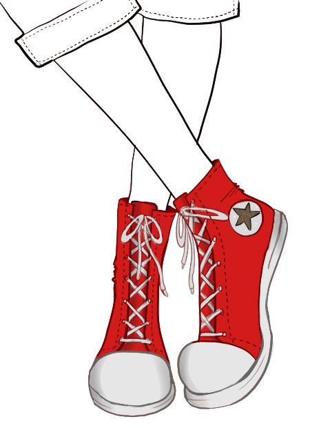 450x620 Image Result For Anime How To Draw Converse How To Shoe