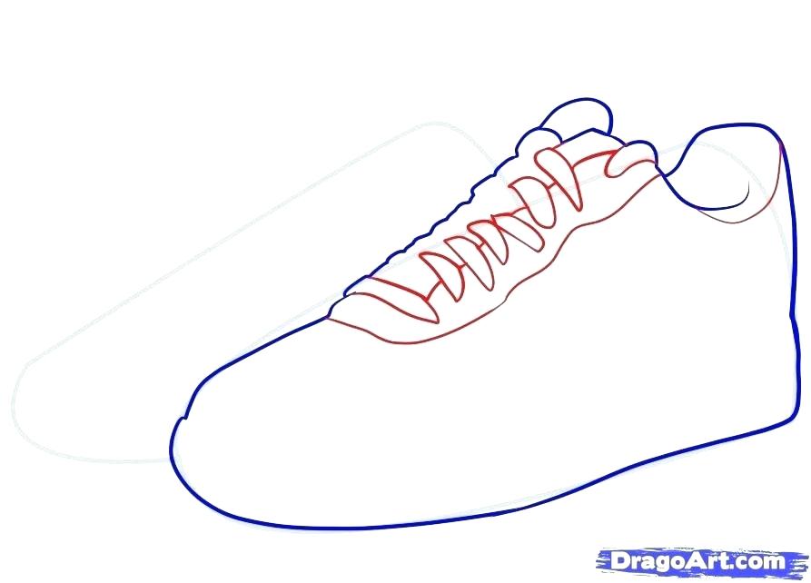 893x642 Converse Shoe Drawing Blindworm