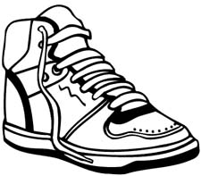 225x197 Shoe Clip Art