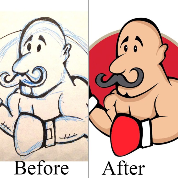 680x680 convert vector from any image or sketch