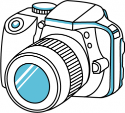 250x225 Lens Drawing Animated Camera, Picture