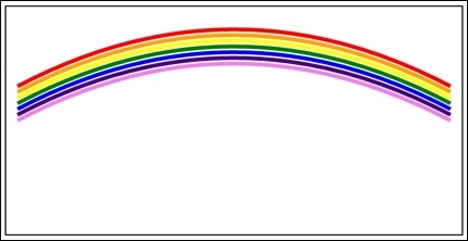 431x222 Drawing A Rainbow