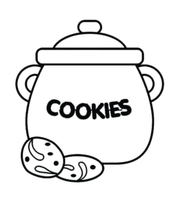 260x300 Cookie Coloring Pages Playing Learning
