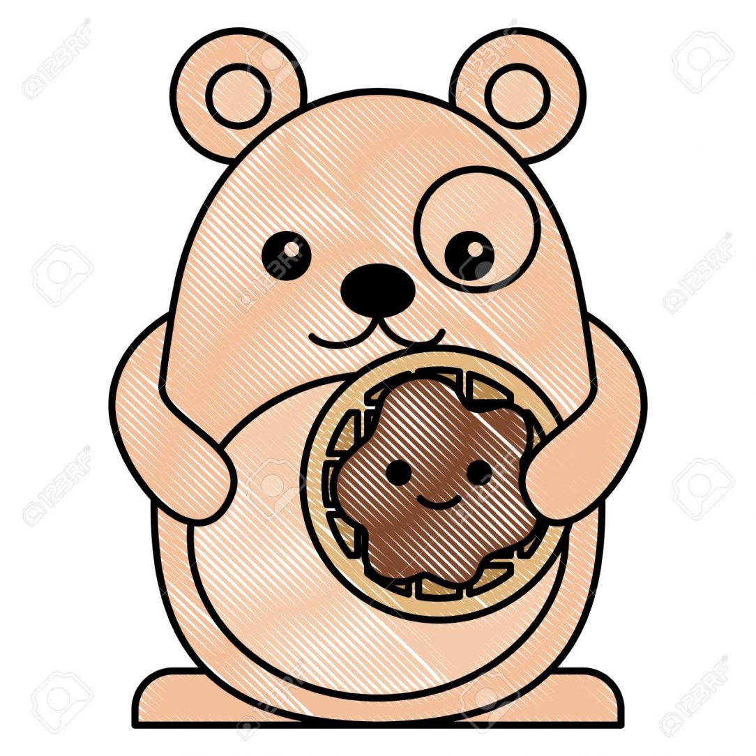 1084x1084 Cookie Drawing Vector Projector Images Cute Cat Cutter Oreo