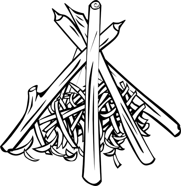 582x598 Campfires And Cooking Cranes Clip Art Free Vector In Open Office