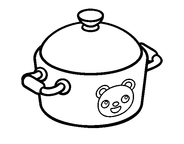 Cooking Pot Drawing