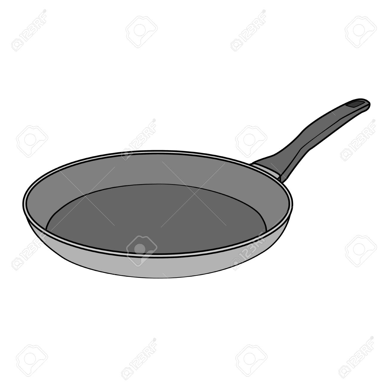 1300x1300 Huge Collection Of 'frying Pan Drawing' Download More Than