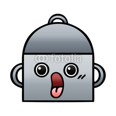 400x400 Gradient Shaded Cartoon Cooking Pot Buy Photos Ap Images