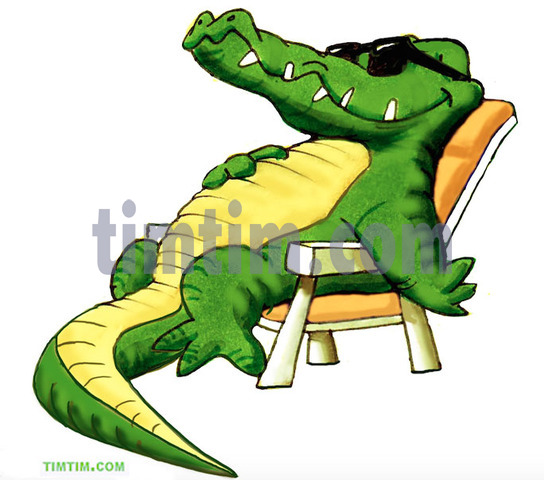 544x480 Free Drawing Of A Cool Crocodile From The Category Wild Animals