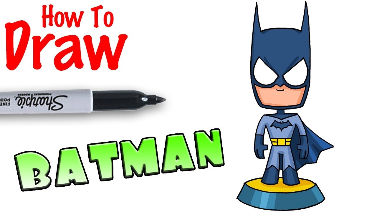 1280x720 How To Draw Batman Teeny Titans
