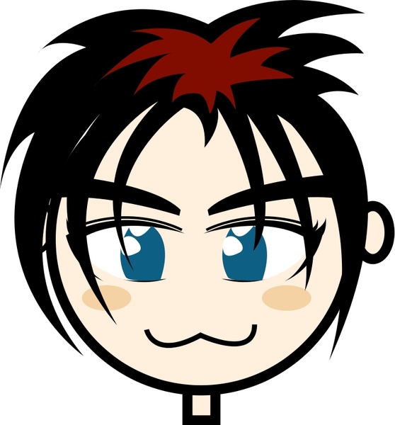 558x600 Cool Boy Free Vector In Open Office Drawing