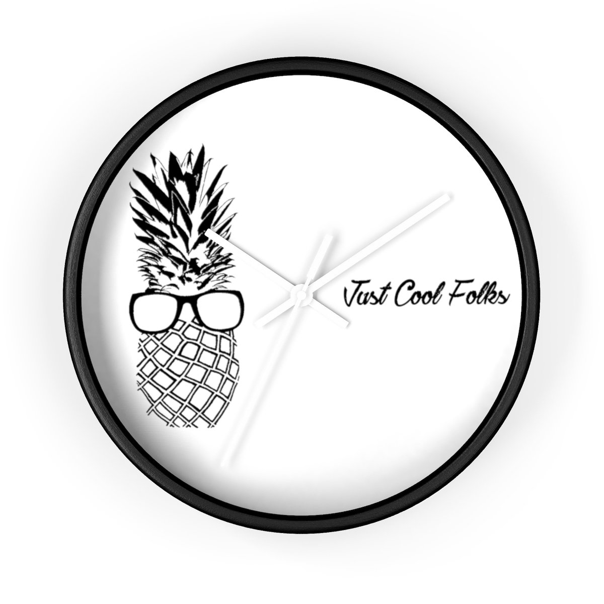 1200x1200 The Pineapple Life Wall Clock