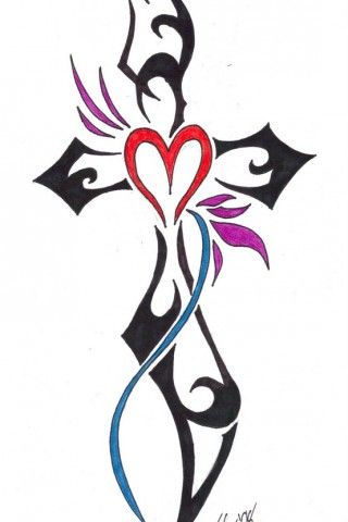 320x480 Cool Cross Drawings Don't Forget To Link To This