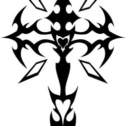 250x250 Cool Cross Drawings Easy Crossover In Pencil For Tattoos Images