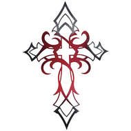 190x190 Cool Cross Tattoo Drawings Free Image